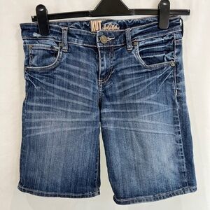 Kut from the Kloth Denim Blue Jean Bermuda Shorts